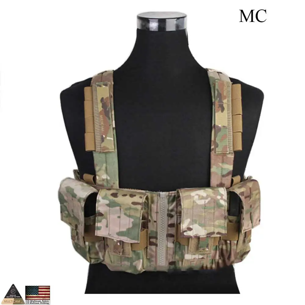 EMERSON LBT1961K Style7.62 Тактический нагрудный MC500D военное снаряжение Мультикам EM2978 AOR1 AOR2 - Цвет: MC