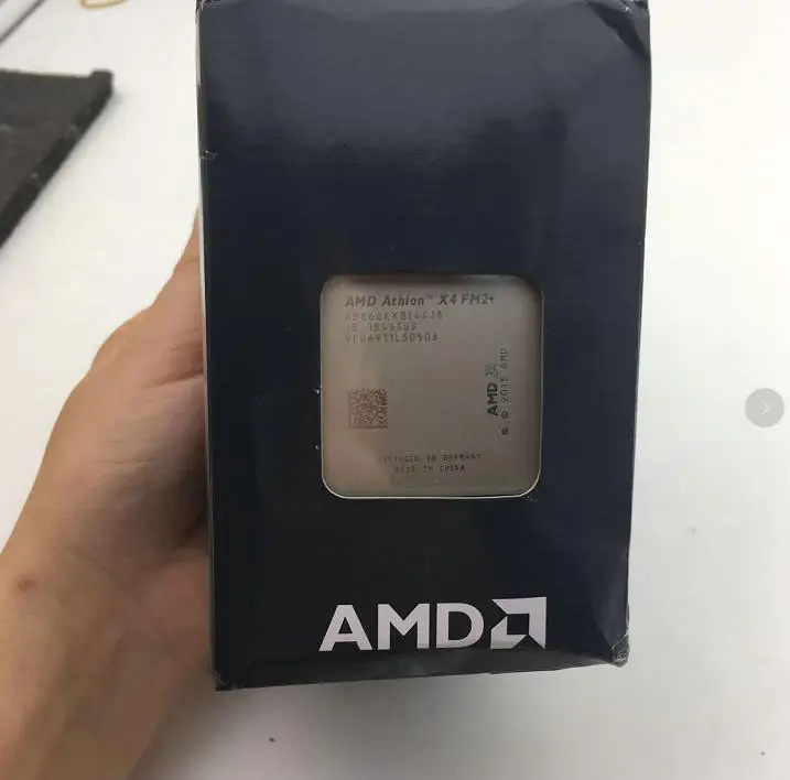 Процессор AMD Athlon X4 860K для настольных ПК, 3,7 ГГц, четырехъядерный, 4 Мб, с процессором AMD quiet cooler Socket FM2+ 95W(AD860KXBI44JA