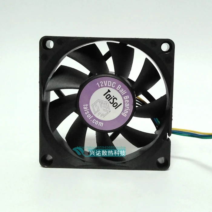 Оригинальный AFB0712VHD 12V 0.40A 7CM 7020 4 проводной контроль температуры охлаждающий
