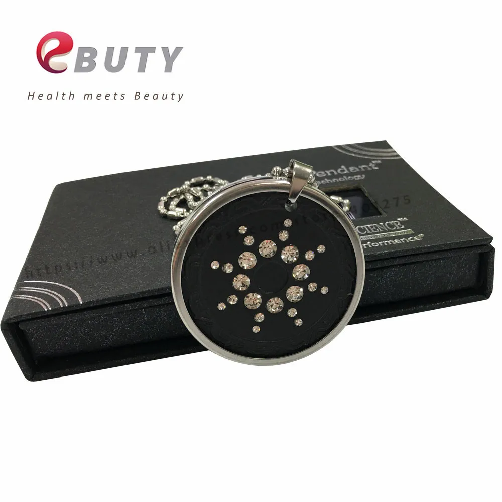 Очаровательные квантовые Кулоны ожерелье с отрицательными ионами скалярная