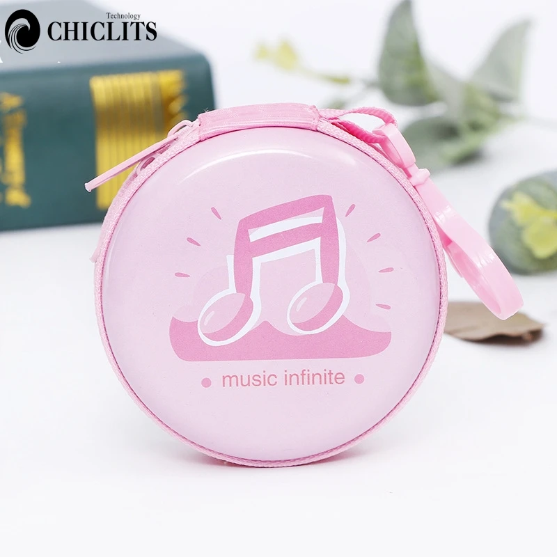 Earphones Case Bags Waterproof Stereo Headset Mini Zipper Earphone Pouch Cover Headphone SD Card Storage Bag Box Carrying | Электроника