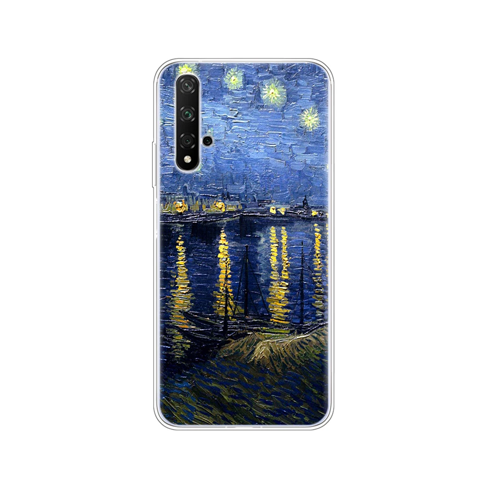 Чехол на Honor 20, силиконовый чехол на заднюю панель, чехол для телефона Huawei Honor 20 Pro Lite Honor20, YAL-L21, YAL-L41, роскошный мультяшный рисунок - Цвет: 34663