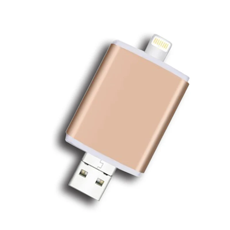 OTG USB Flash Drive 32GB 3.0 Pendrive 16GB/32GB/64Gb Mini Pen for iPhone X/8/7/6 Plus iPad Key Memory Stick | Компьютеры и офис