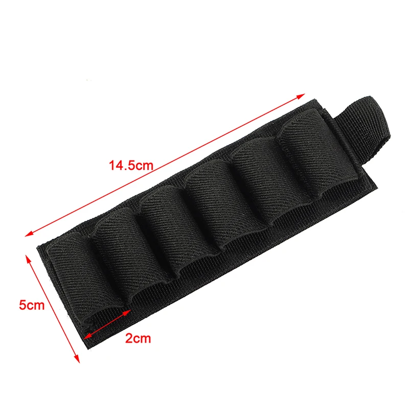 Тактический чехол для переноски боеприпасов 6 круглых патронов 12Ga 20Ga военной