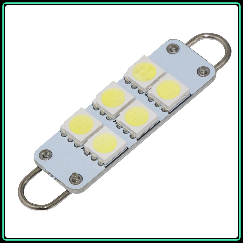 Carsty 2шт Новый 6smd 1 72 &quot44 мм 211-2 212-2 561 жесткая петля гирлянда светодиодные лампы для