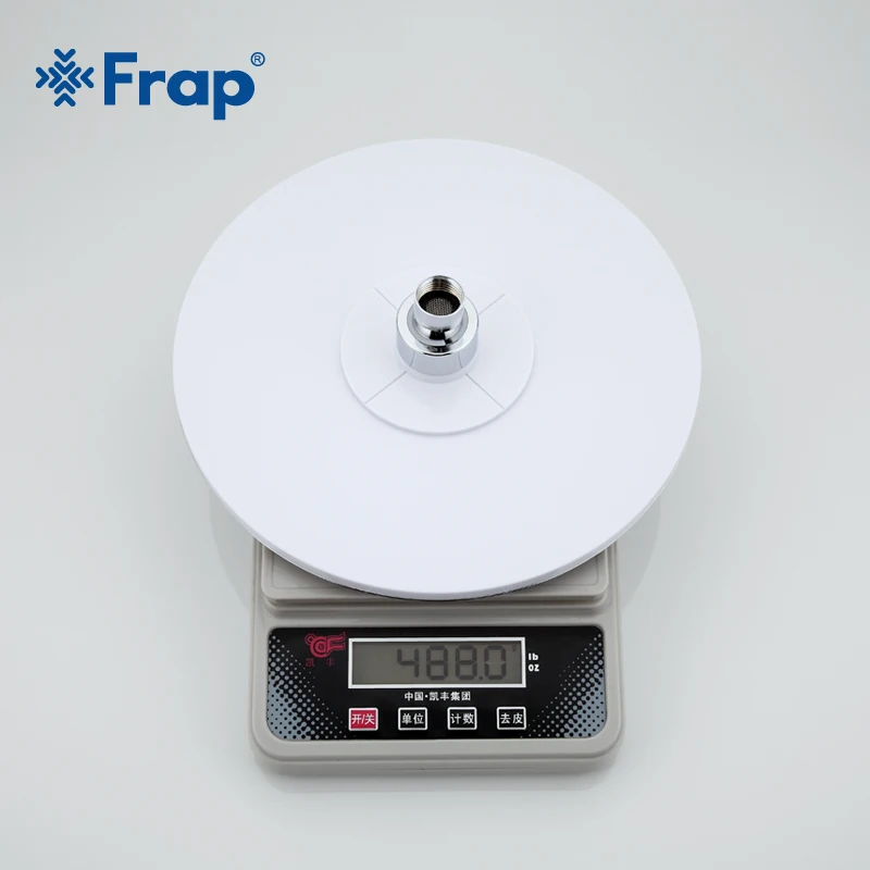 

FRAP New Arrival 245mm Bathroom Round ABS shower head top water saving Overhead rain shower F008-25