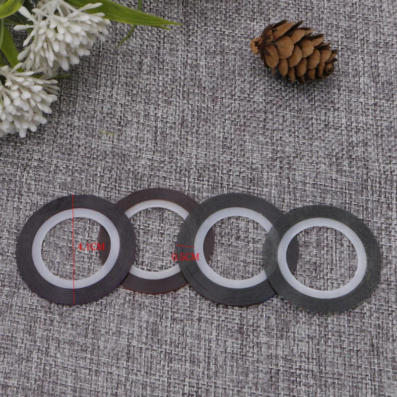 20 шт смешанные цвета Цвет ленту наклейки для ногтей маникюра цвета: золотистый