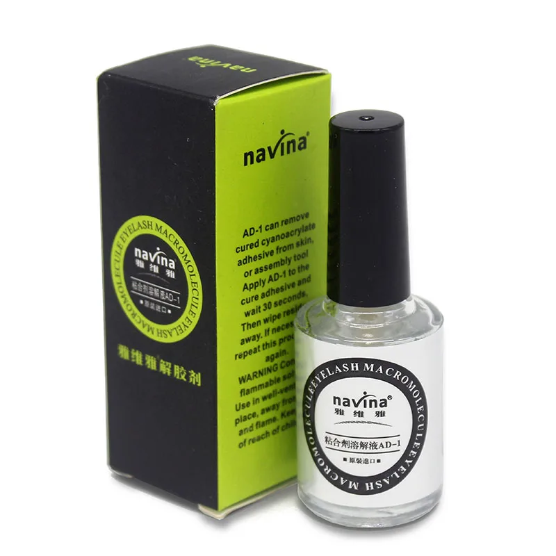 1 Bottle AD-1 Good quality Adhesive Dissolved Liquid Eyelash Glue 15ML Individual Packed for False Remover | Красота и здоровье