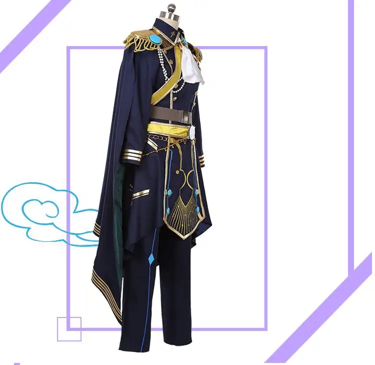 Аниме! Idolish7 Cruiser Observer триггер YAOTOME Гаку великолепные Готическая Униформа Косплэй костюм на заказ