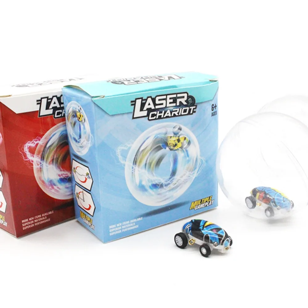 Высокая скорость трек Лазерная колесница вращающиеся огни автомобиль для детей