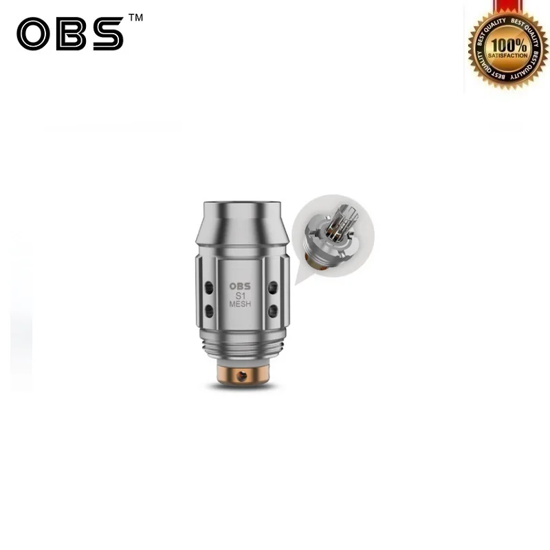 10 шт./лот оригинал OBS Cube мини сменная катушка сетка 0.6ohm атомайзер ядро N1 1.2ohm Vape для