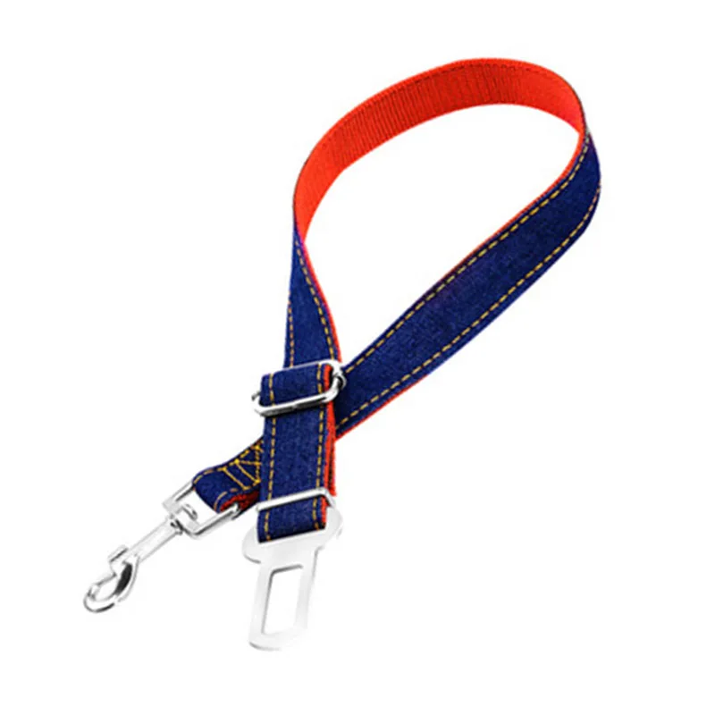 Утолщенный можно регулировать ремни безопасности для собак Тяговая веревка