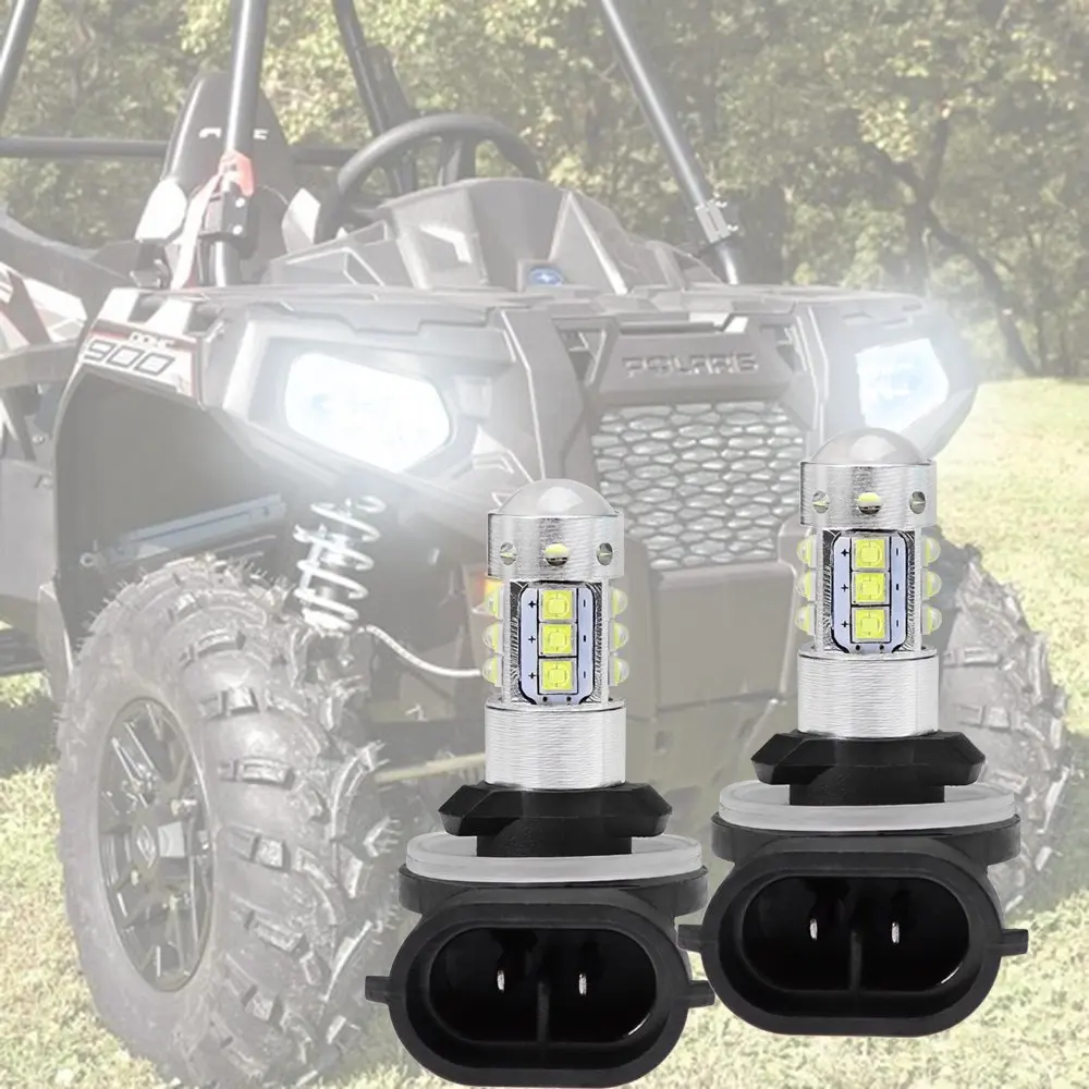 Комплект из 2 предметов рост от 80 Вт Cree чип H27 881 светодиодный лампы для