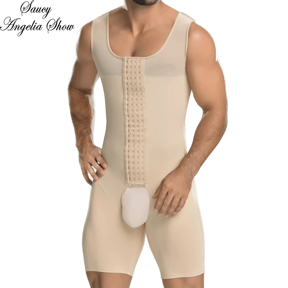 SAUCY ANGELIA Мужская спортивная одежда с крючками, утягивающие фигуру, тренажер для фитнеса, нижнее белье для активного отдыха, мужские облегающие костюмы 6XL