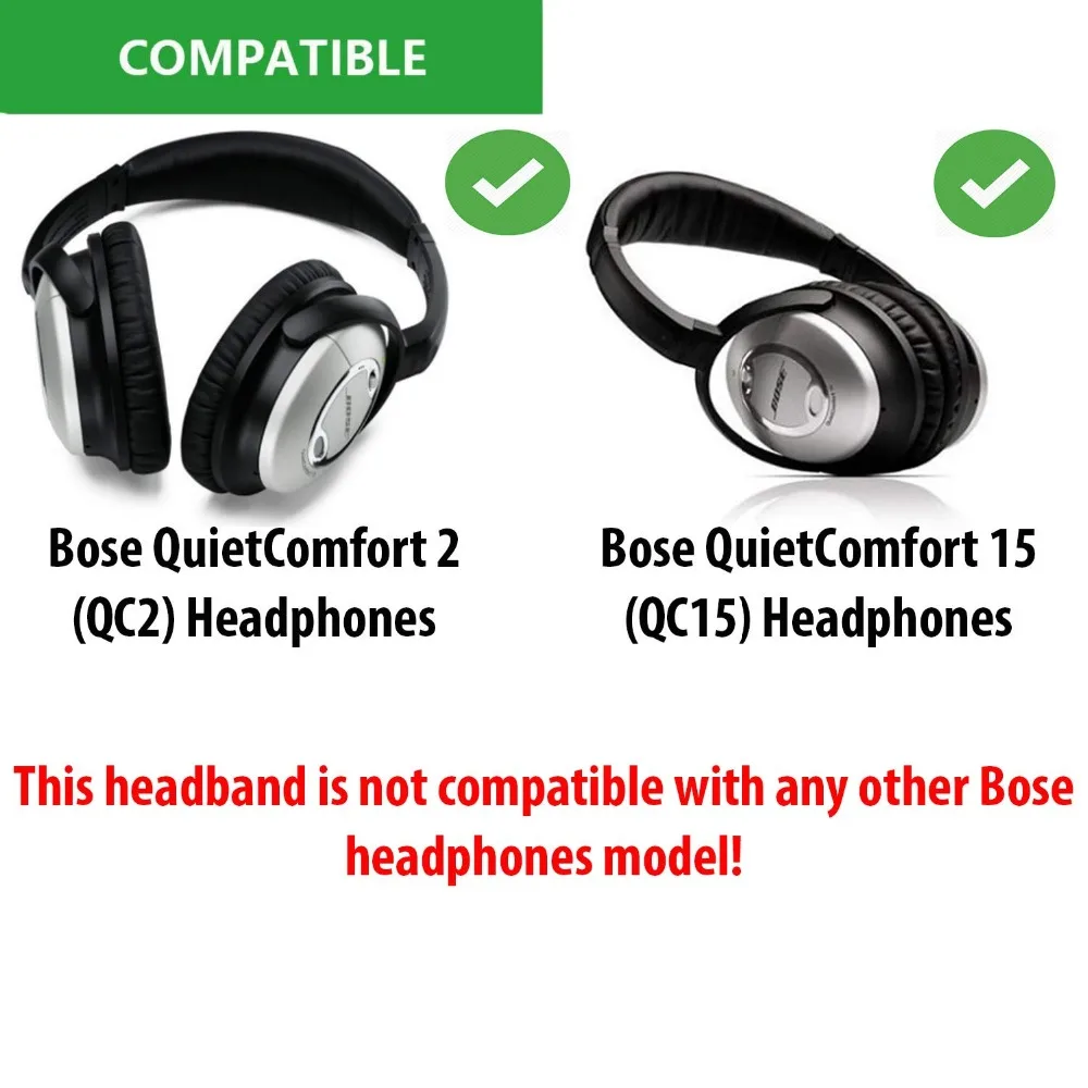 Сменная повязка на голову подушка для Bo-se Тихий комфорт 2 (QC2) и 15(QC15) наушники |