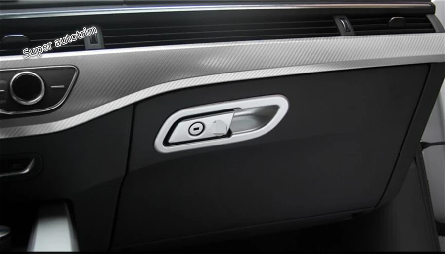 Lapetus коробка для хранения Copilot блестки формовочная крышка Накладка подходит Audi A4