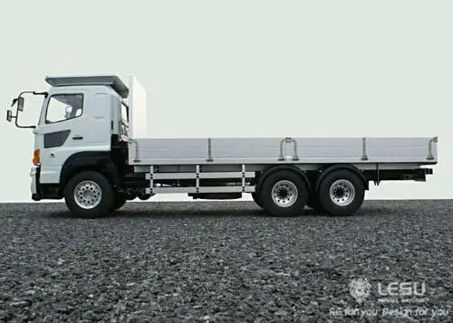LESU RC DIY Tmy 1/14 HN 700 6*4 Бортовой Грузовик Трейлер Модель двигателя ESC радио