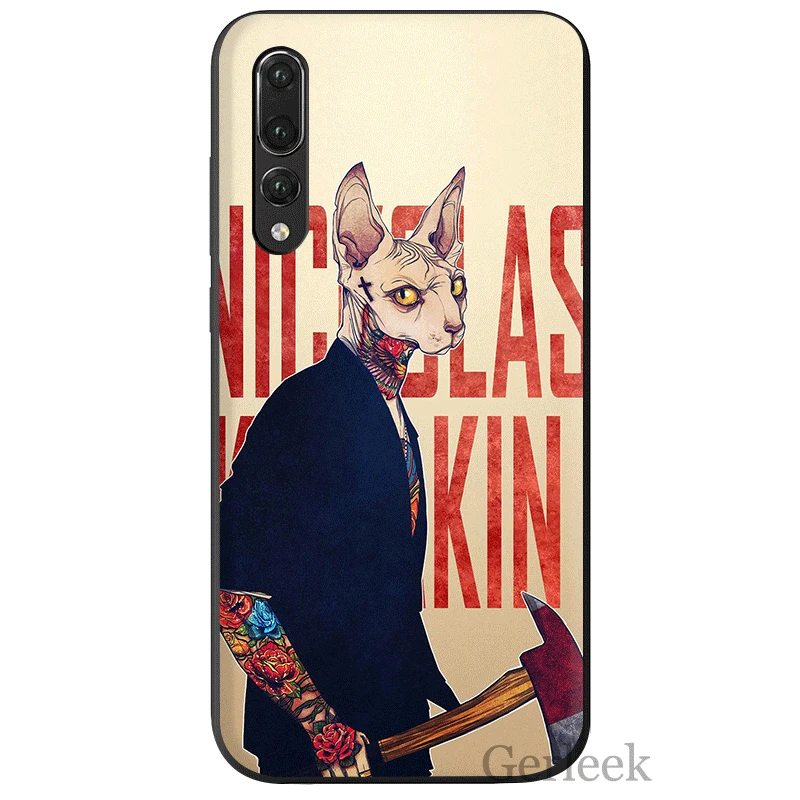 Силиконовый чехол Desxz для телефона Huawei Y6 Y5 Y7 Y9 Mate 10 20 Pro Nova 4 2i 2 3 3i Lite канадского