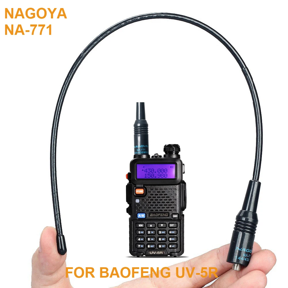 10 шт. Женская двухдиапазонная антенна NAGOYA 430 МГц|nagoya na-771 sma-f|dual bandna-771 sma-f |