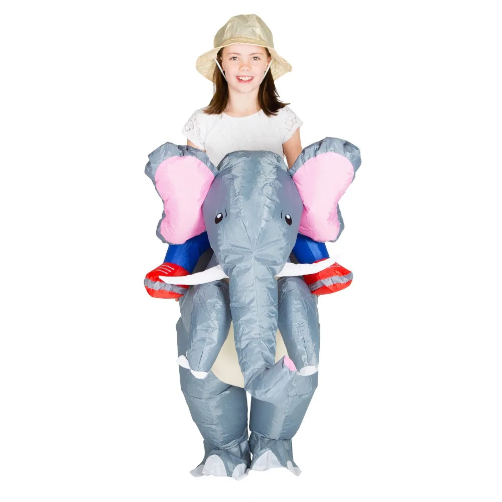 JYZCOS 2020 надувной костюм в виде слона с веером для взрослых|inflatable costume|halloween costume for
