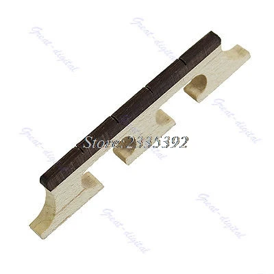 

Maple And Ebony Bridge For 4 String Banjo Ukulele