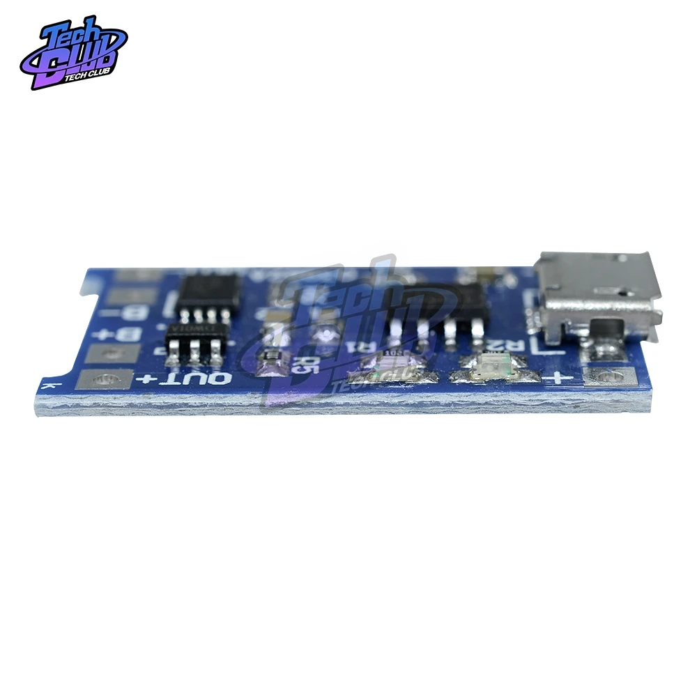 Micro USB 5V 1A 18650 TC4056 фотозарядная плата с автоматической защитой и двумя