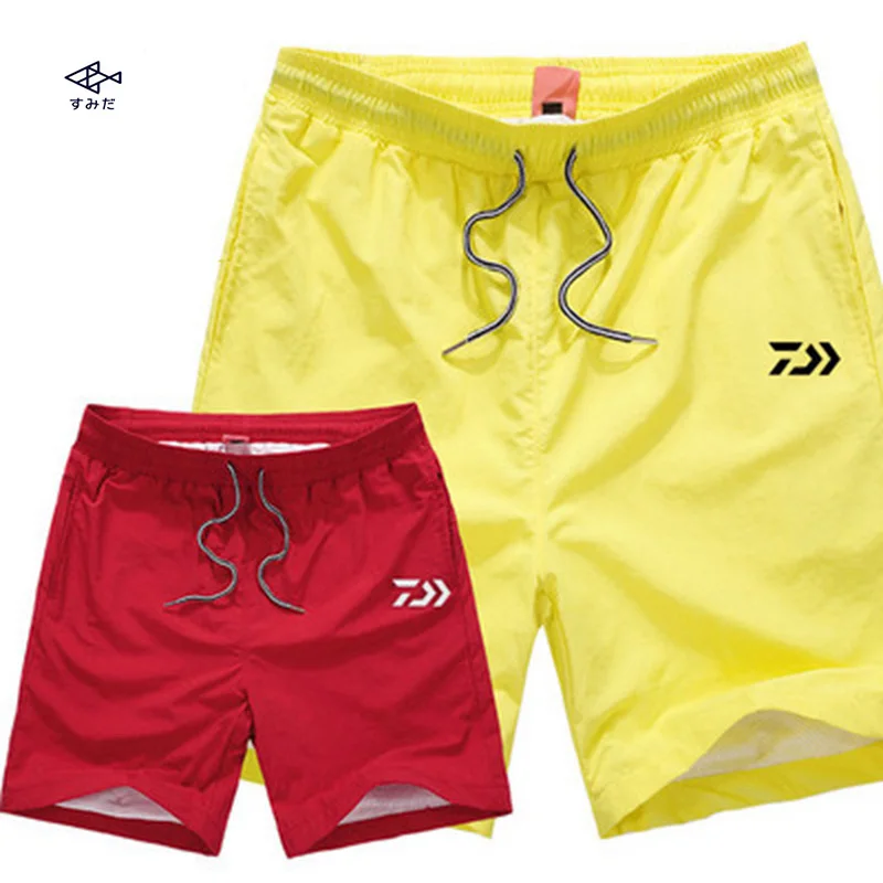 Daiwa рыболовные шорты для пляжного досуга быстросохнущие дышащие мужские летние водонепроницаемые спортивные походные шорты
