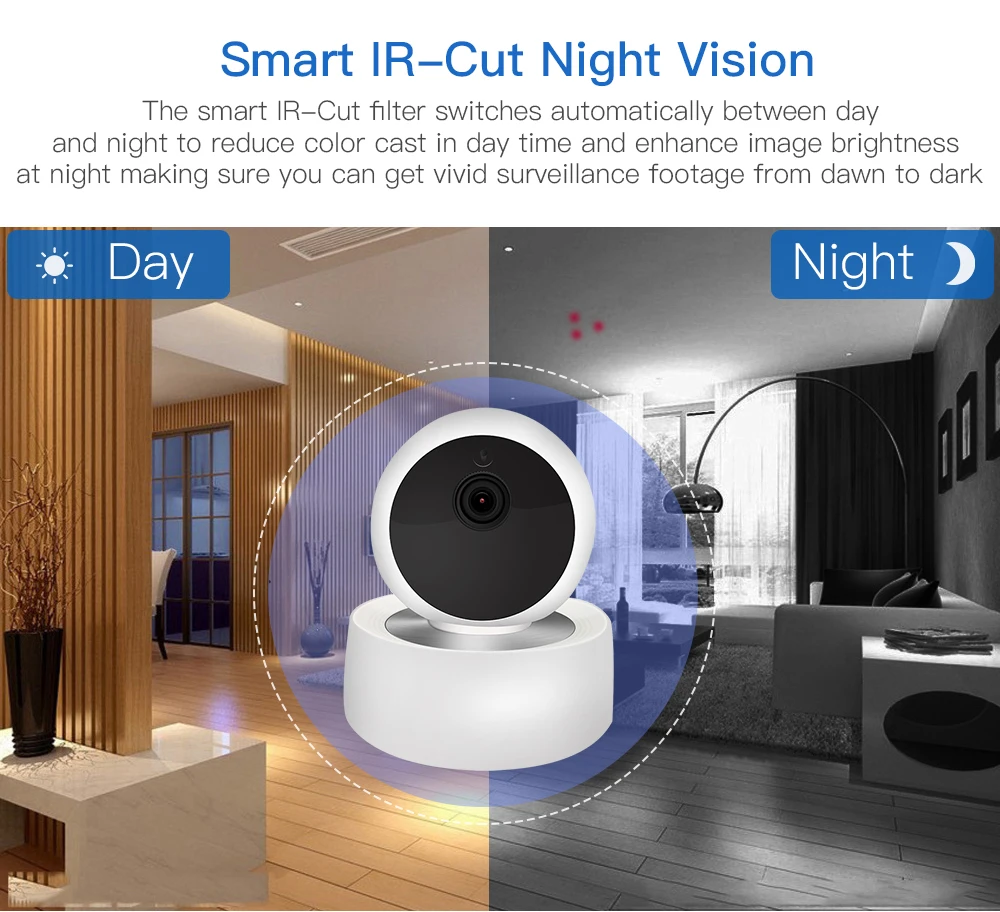 SDETER Cloud, 2MP, 1080 P, CCTV, беспроводная, wifi, IP камера, домашняя, камера безопасности, наблюдение, Wi-Fi, ночное видение, 2 способа аудио, детский монитор