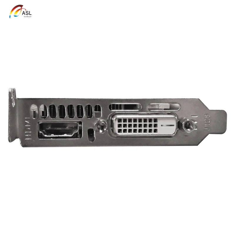 Новая видеокарта ASL GT1050ti 4G GDDR5 128 бит видеокарты для nVIDIA Geforce GT 1050ti Hdmi Dvi игры