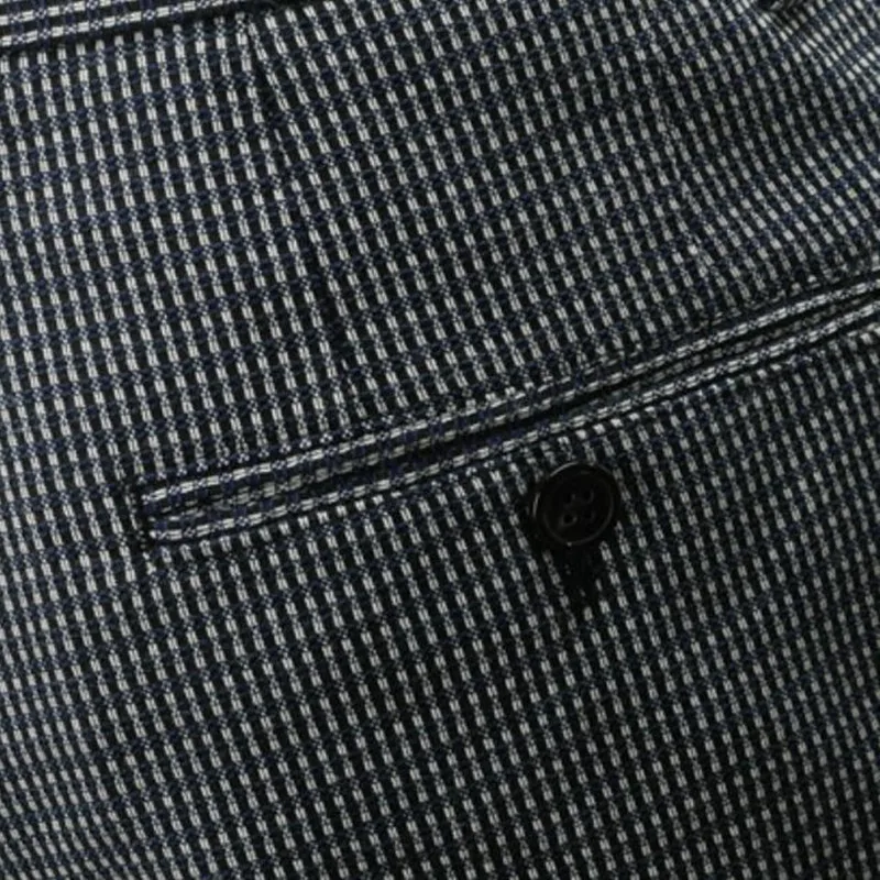 2019 летние тонкие брюки мужские s Slim Fit повседневные клетчатые рабочие