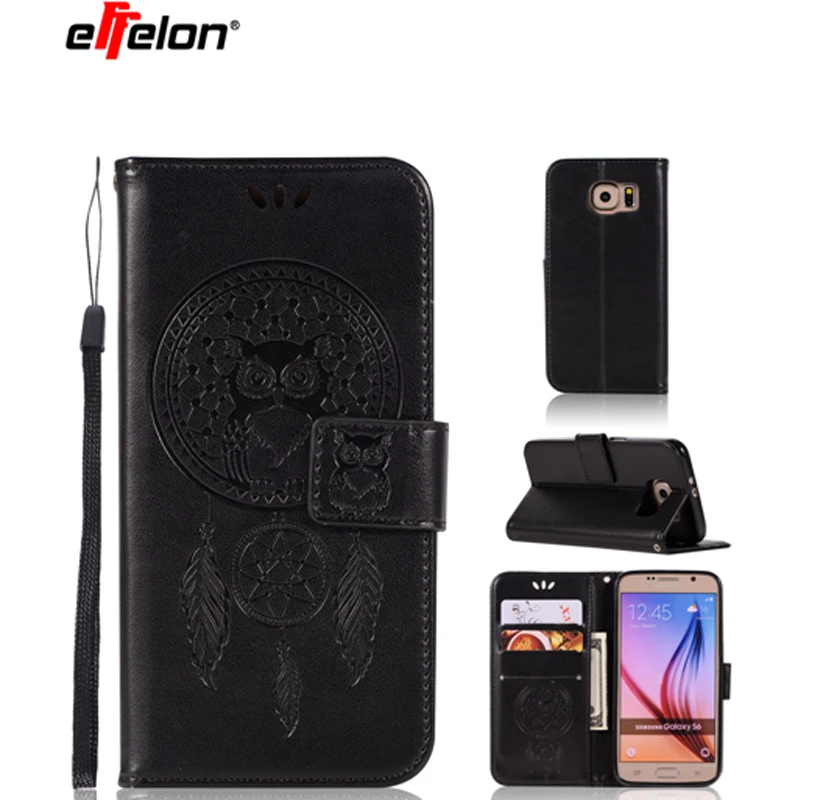 Effelon Новый чехол для Samsung Galaxy S6 G9200 из искусственной кожи с подставкой и отделением