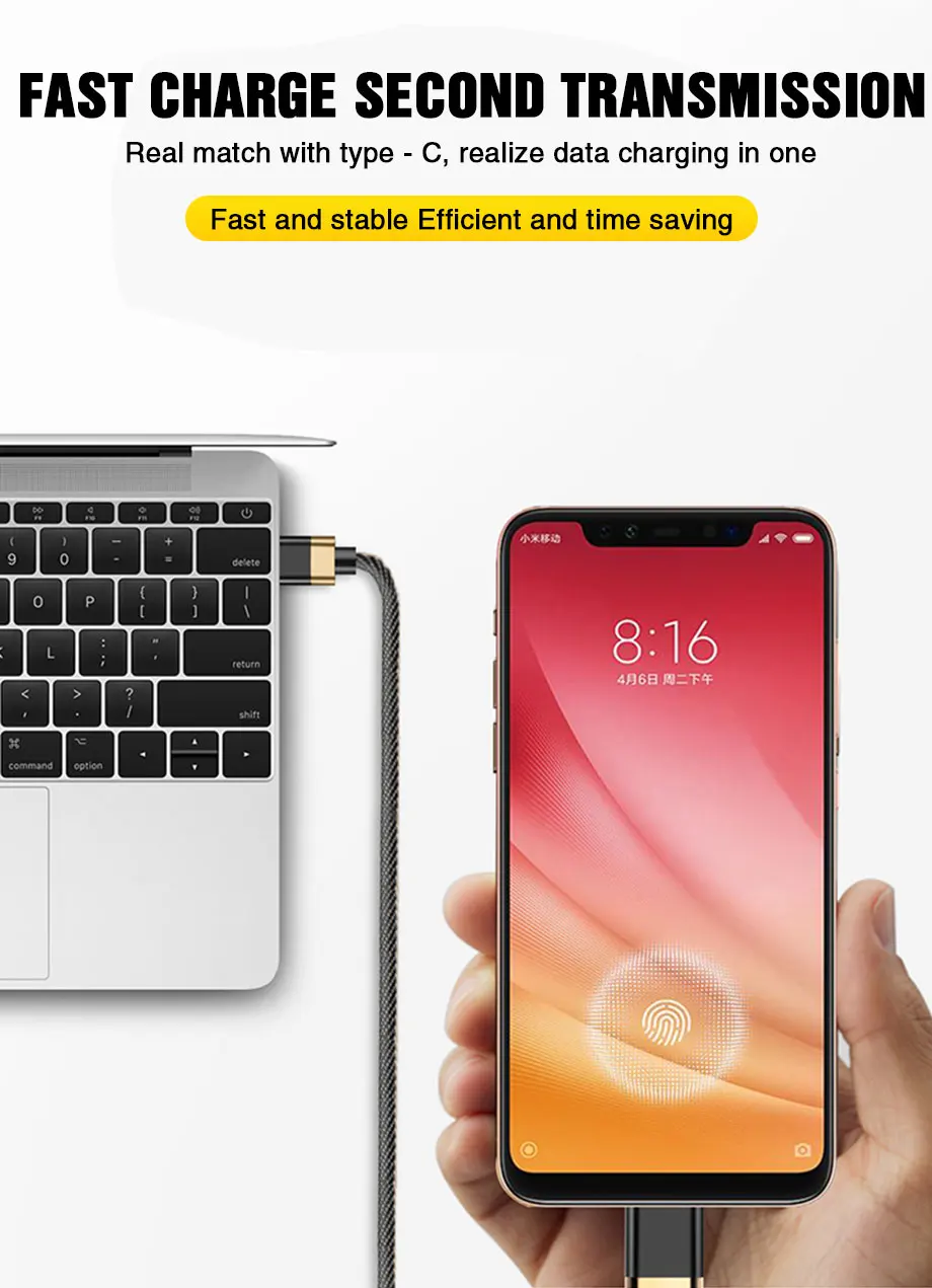 AZV usb type-C кабель для samsung s8 s9 huawei P20 Honor Xiaomi Phone 5A шнур для быстрой зарядки и передачи данных кабель для зарядки телефона type-C