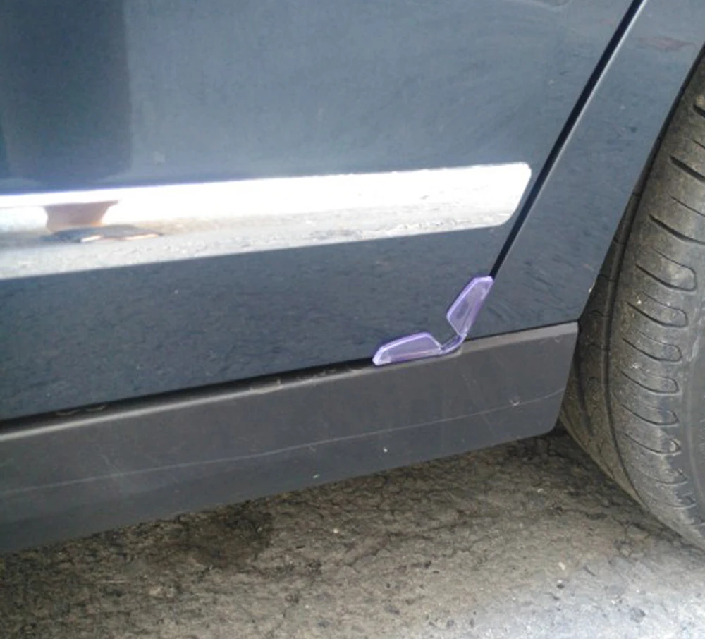 4 шт./партия из ПВХ в форме автомобиля двери против царапин полосы для Mazda 2 3 5 6 CX5 CX7 CX9 Atenza Axela