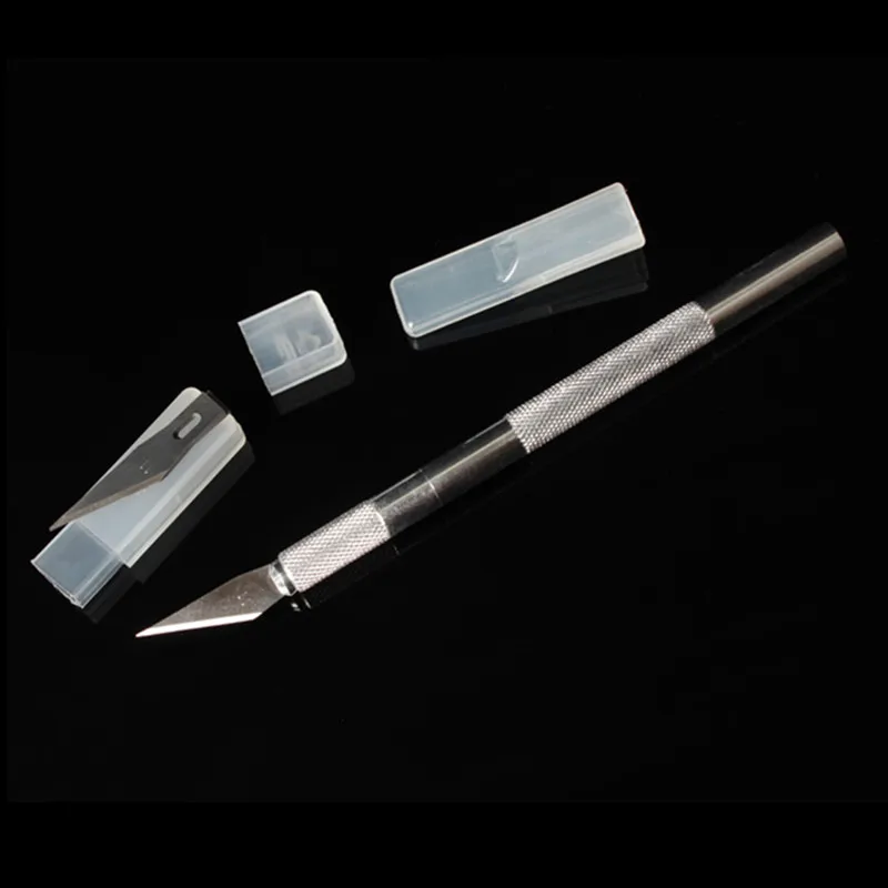 Нескользящий металлический нож для скальпеля 1 комплект набор инструментов