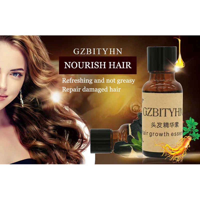 

Hot sale 20ML Hair Growth Essence Hair Loss Treatment Liquid Dense Natural Pure Origina Essential Oil