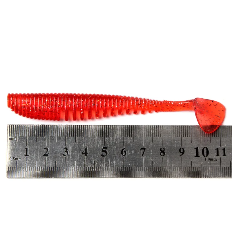 5 шт./лот приманка для рыбной ловли червь 10 см 5g Swimbaits силиконовая Мягкая карпа