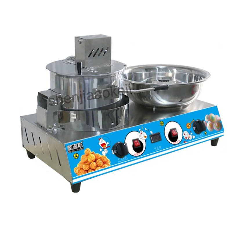 Машина для приготовления попкорна машина хлопковой конфеты коммерческая