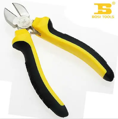 

6"/150mm Nickel Iron Alloy Diagonal Cutting Plier with Double Color Handle