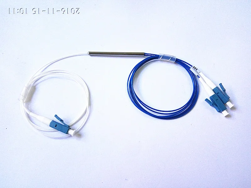 5 шт./лот 1310/1550nm двойное окно 50/50 соединение отношение LC/UPC трубка из нержавеющей