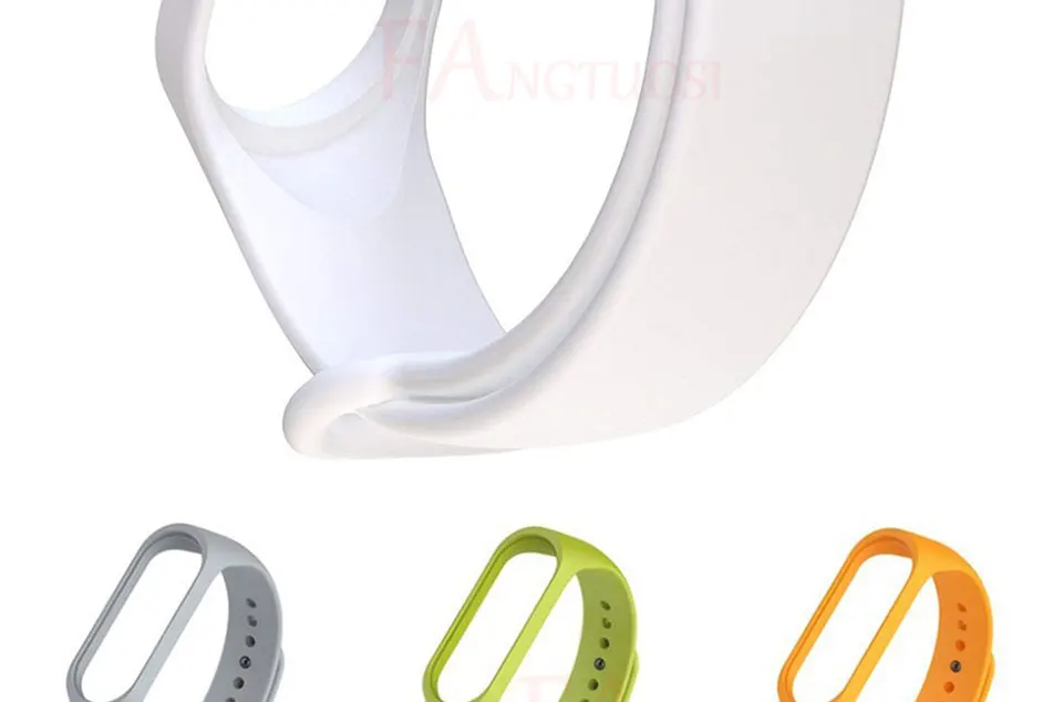 FANGTUOSI для xiaomi mi Band 3 силиконовый ремешок на запястье для xiaomi mi band 3 ремешок для часов аксессуары браслет mi band 3 ремешок
