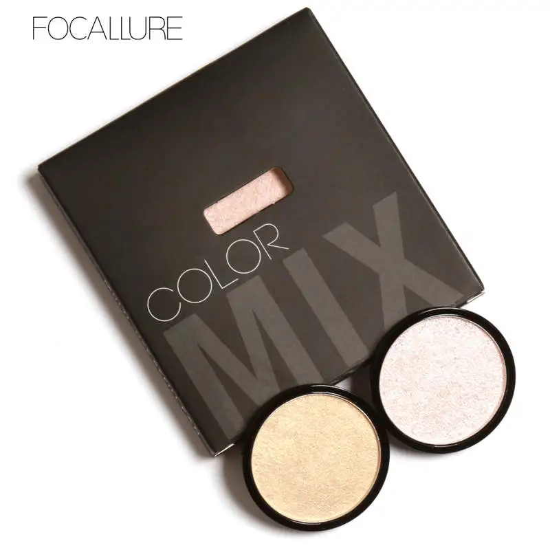 

FOCALLURE 5 Colors Makeup Bronzer Highlighter Contour Shading Powder Trimming Powder Make Up Cosmetic Face Concealer Palette