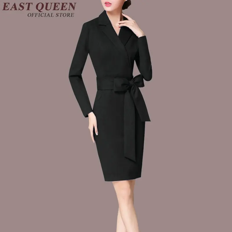 Деловое платье для женщин офисное женское работы Офисная форма Женское зимнее 2018