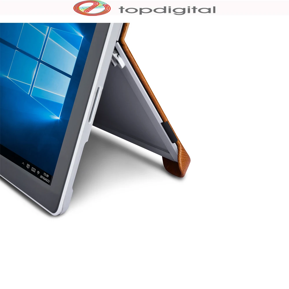 Чехол для ноутбука microsoft surface Pro 6 чехол pro icarer из натуральной кожи складной