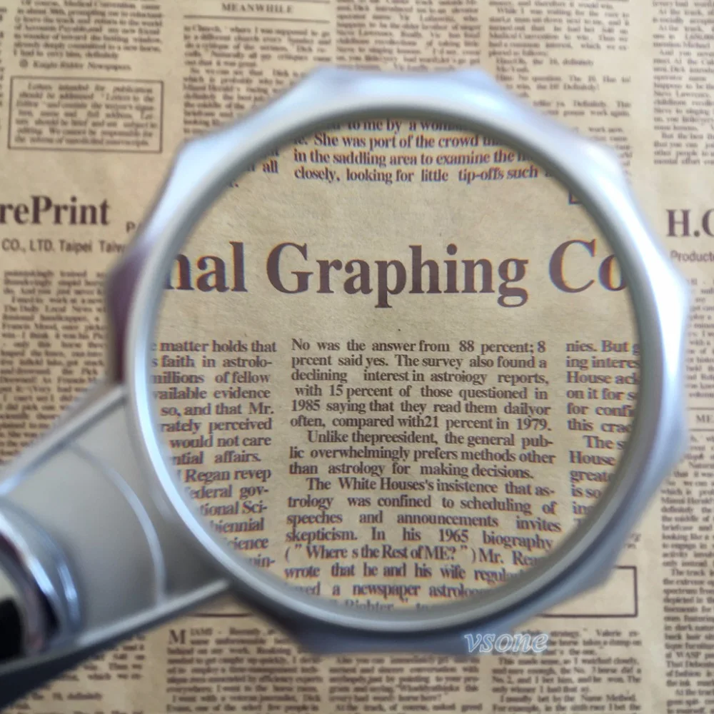 Увеличительное стекло с 6 светодиодами увеличительное ювелирные изделия линза