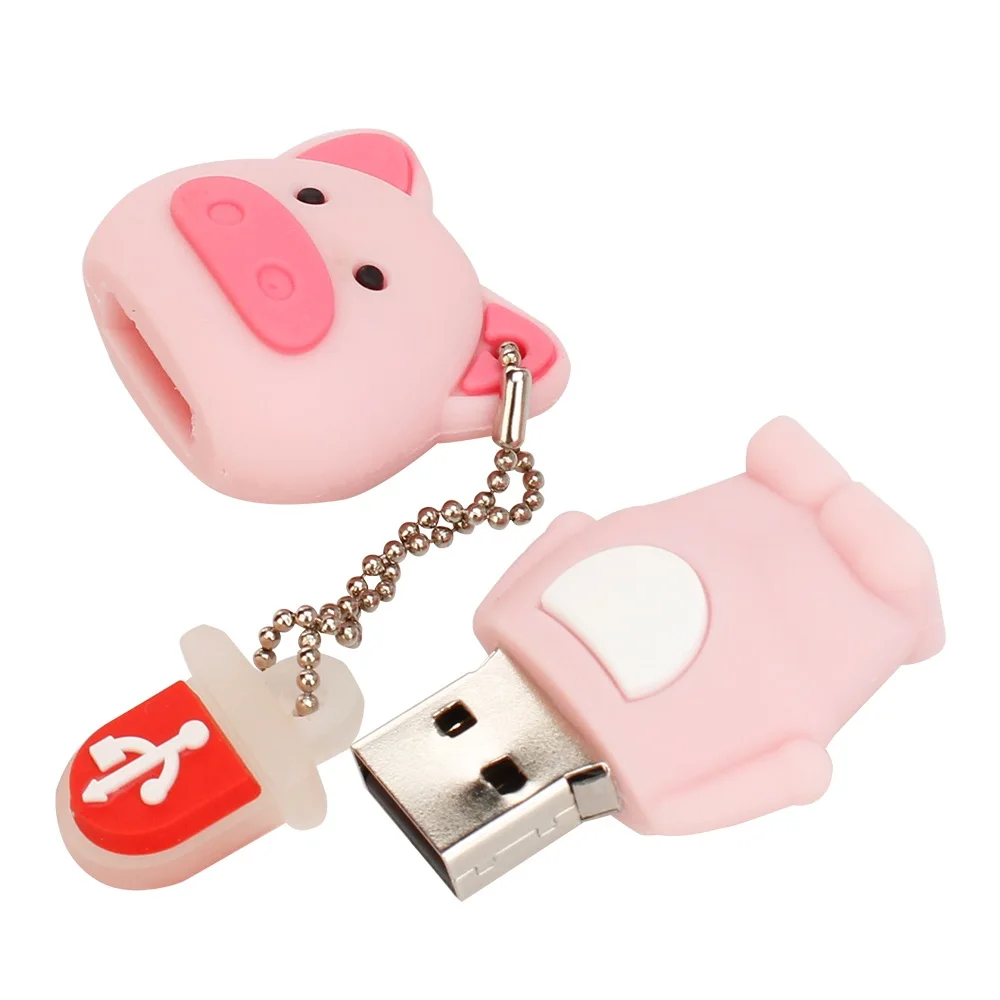 free shipping Usb флеш-накопитель с мультяшными багами Банни, 32 ГБ, флеш-накопитель 2,0, флеш-карта памяти с животными, 4 ГБ, 8 ГБ, 16 ГБ, 64 ГБ, 128 ГБ, флеш-накопитель, милый флеш-накопитель - Цвет: free shipping
