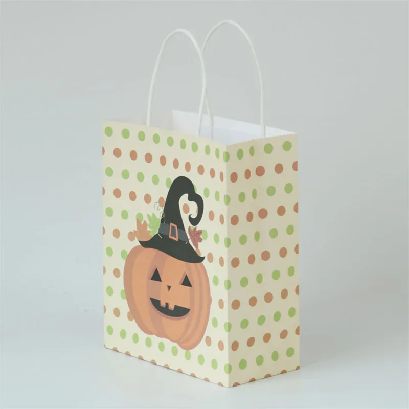 Тематическая вечеринка Хэллоуин милые конфеты печенье десерт упаковка мешок
