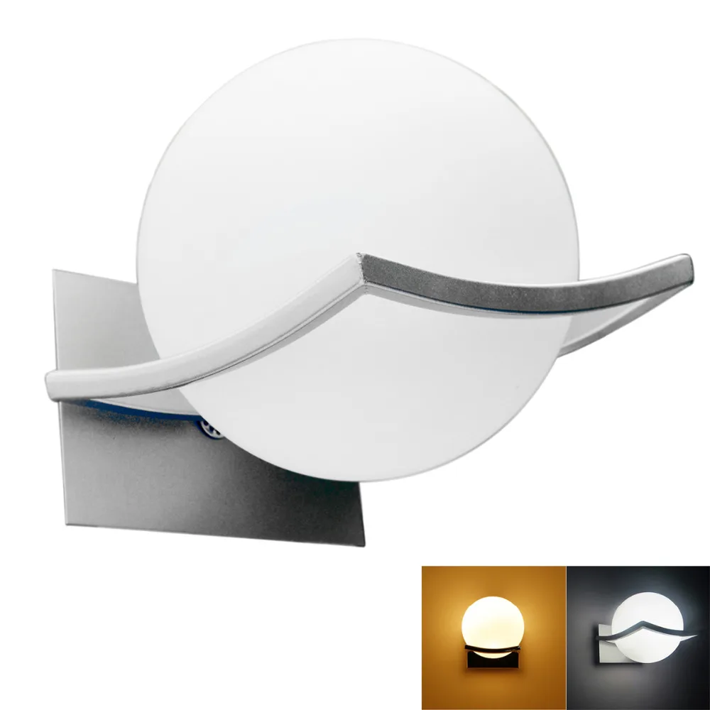 

Новое поступление, уникальные и новые светодиодные настенные лампы, стеклянный шар, настенные светильники для дома E27 AC90V-260V, бесплатная доставка