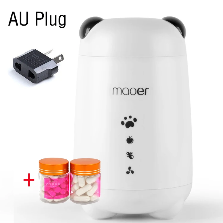AU Plug Маска для лица производитель машина уход за лицом DIY автоматический фруктовый натуральный растительный коллаген для домашнего использования салон красоты Спа Уход Eng Voice - Цвет: AU Plug