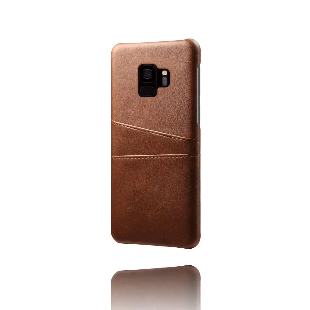 Чехол для Samsung Note 9 8 20 Ultra S20 FE Ретро из искусственной кожи с отделениями карт