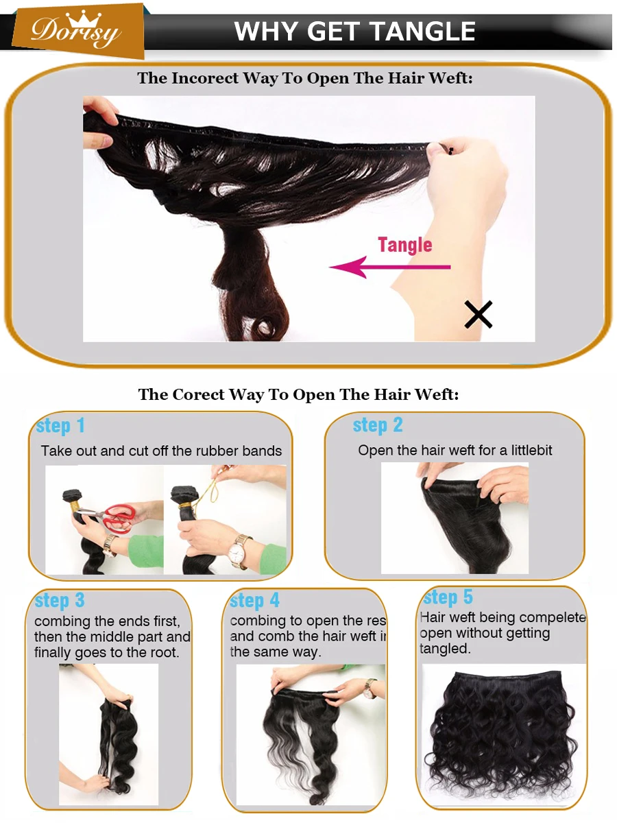 2*6 из бразильских волос прямые человеческие волосы для наращивания 3 PCS Бразильские волосы пучки волос с парик с пробором посередине натуральный Цвет волосы Remy
